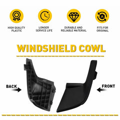 For Toyota 2010-2023 4Runner Side Left Driver Windshield Wiper Cowl Cover Trim 6B93BC-57