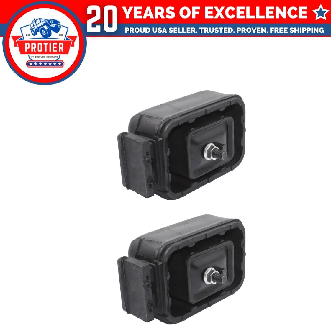 Front L & R Engine Motor Mount Set for 1989-1998 Suzuki Sidekick/ X-90 1.6L 6B93BC-57