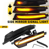 Smoke Sequential Amber LED Side Mirror Signal Lights For 2015-22 Ford Mustang EA 6B93BC-57