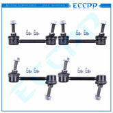 4pcs Front & Rear Sway Bar Links K750185 K750243 For 2006-2009 2010 Hummer H3 6B93BC-57