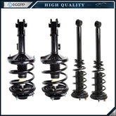 4 Front Rear Complete Struts Shocks Mounts Spring For 03-04 Mitsubishi Eclipse MITSUBISHI