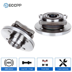 2P Wheel Hub Bearings Front For 2002-2006 Mini Cooper Hatchback Convertible 1.6L KOEEP