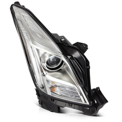 Headlights Assembly For 2017-2013 Cadillac XTS 3.6L LED HID/Xenon Chrome LH+RH 6B93BC-57