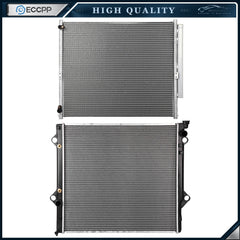 Aluminum Radiator & AC Condenser Cooling Kit For 2003-2009 Toyota 4Runner 6B93BC-57