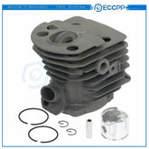 45mm Cylinder Piston Wrist Pin Kit For Husqvarna 51 55 Chainsaw Engine Part 6B93BC-57