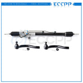Complete Power Steering Rack and Pinion Assembly + Outer Tie Rod Links For Acura 6B93BC-57