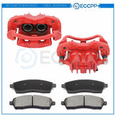 Rear Brake Pads Set Brake Calipers 6Pcs Kit For 2000-2005 Ford Excursion 6B93BC-57