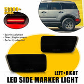 For 2021-2023 Ford Bronco Sport Rear Red Side Marker Light Set RH LH LED Bulbs A 6B93BC-57