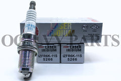 Genui Spark Plug Laser Iridium NGK IZFR6K-11S (4) Fits 06-11 Honda Civic 1.8L-L4