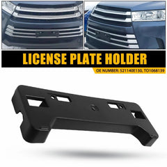 For Toyota Highlander 2017-2019 Front License Plate Frame Holder Mount Bracket A 6B93BC-57
