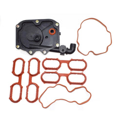 Engine Intake Cover Crankcase Vent Valve w/ Gasket For BMW 540i 740i 11617501563 6B93BC-57