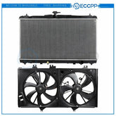 Electric Radiator Cooling Fan Kit For 2012 2013 2014 2015 2016 2017 Toyota Camry 6B93BC-57