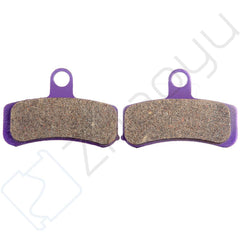 1 Pair Brake Pads Front For Harley-Davidson FXCWC Rocker C 2008-11 Carbon Fiber 6B93BC-57