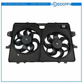 Radiator Condenser Cooling Fan Assembly For 2008 2009 2010 2011 Mercury Mariner 6B93BC-57