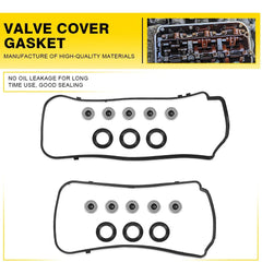 Valve Cover Gaskets Seals For 2010-13 ACURA MDX/RDX/RL/TL 3.5L V6 3471CC SOHC A 6B93BC-57