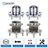 4X Wheel Hub Bearings Assembly Front Rear For 2004-2005 Mazda 3 2.0L 2.3L w/ ABS 6B93BC-57