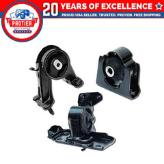 Fits 2006-2008 Toyota RAV4 2.4L 2WD Engine Motor & Trans Mount Set 3PCS : 6B93BC-57