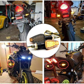2PCS MOTORCYCLE LED TURN SIGNALS BLINKERS LIGHTS FOR HONDA CBR600RR CBR500R 300R 6B93BC-57