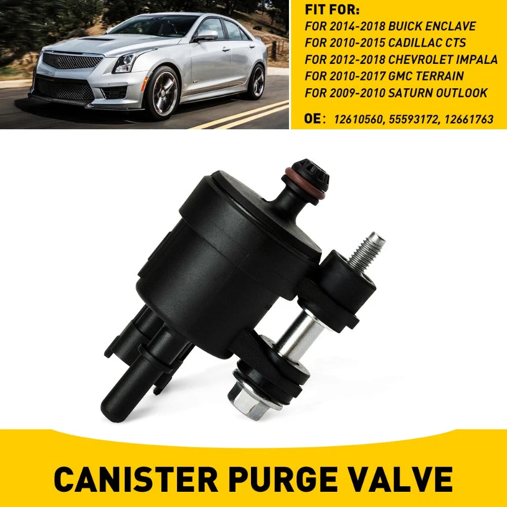 EVAP Evaporative Emission Vapor Canister Purge Valve Solenoid For Cadillac GMC A 6B93BC-57