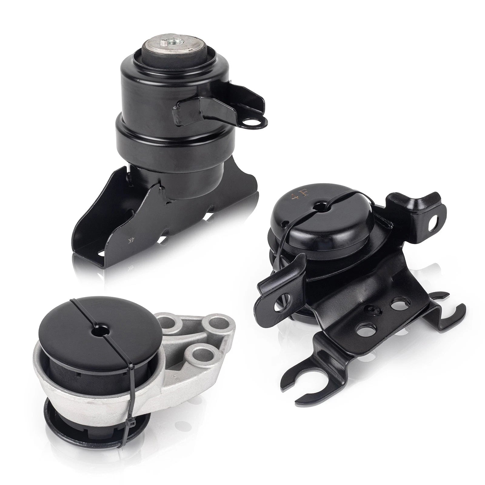 Engine mount set compatible with Ford Mazda 01-04 Escape Tribute l4 v6 2.0l 3.0l 6B93BC-57