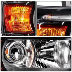 ECCPP Headlights Assembly For GMC Canyon 2.5L 2.8L 3.6L 2015-2022 Pair Black 6B93BC-57