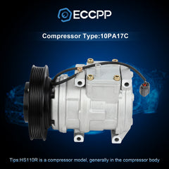 AC Compressor For Honda Accord 94-97 2.2L Acura TL 1995-1998 38810P1E003 6B93BC-57
