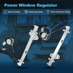 For 2003-2008 Honda Pilot Front Left Right RH Power Window Regulator With Motor 6B93BC-57