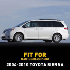 For Toyota 2004-10 Sienna Silver Pearl Rear L/R Outside Door Handle w/O Keyhole 6B93BC-57