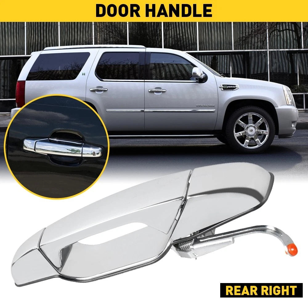 Exterior Door Handle Rear Right Side For 2007-2014 Yukon GMC Sierra Chavy Tahoe 6B93BC-57