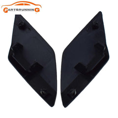 2PCS Front Bumper Headlight Washer Nozzle Cover Cap For VW Golf 6 R20 MK6 09-13 6B93BC-57