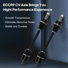 ECCPP CV Axle Set Fits Polaris RZR 570 LE Trail EPS 2014-2015 Front Left & Right 6B93BC-57