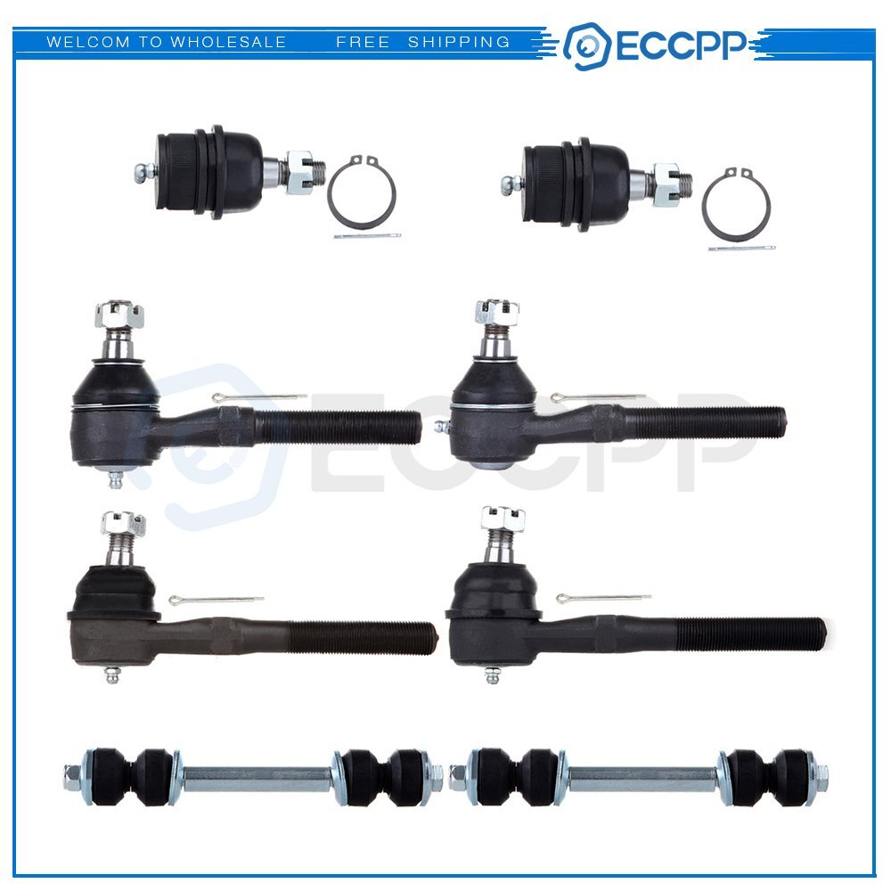 8set Inner Outer Tie Rod Lower Ball Joint Sway Bar Fits 97-03 Ford F-150 4WD KOEEP