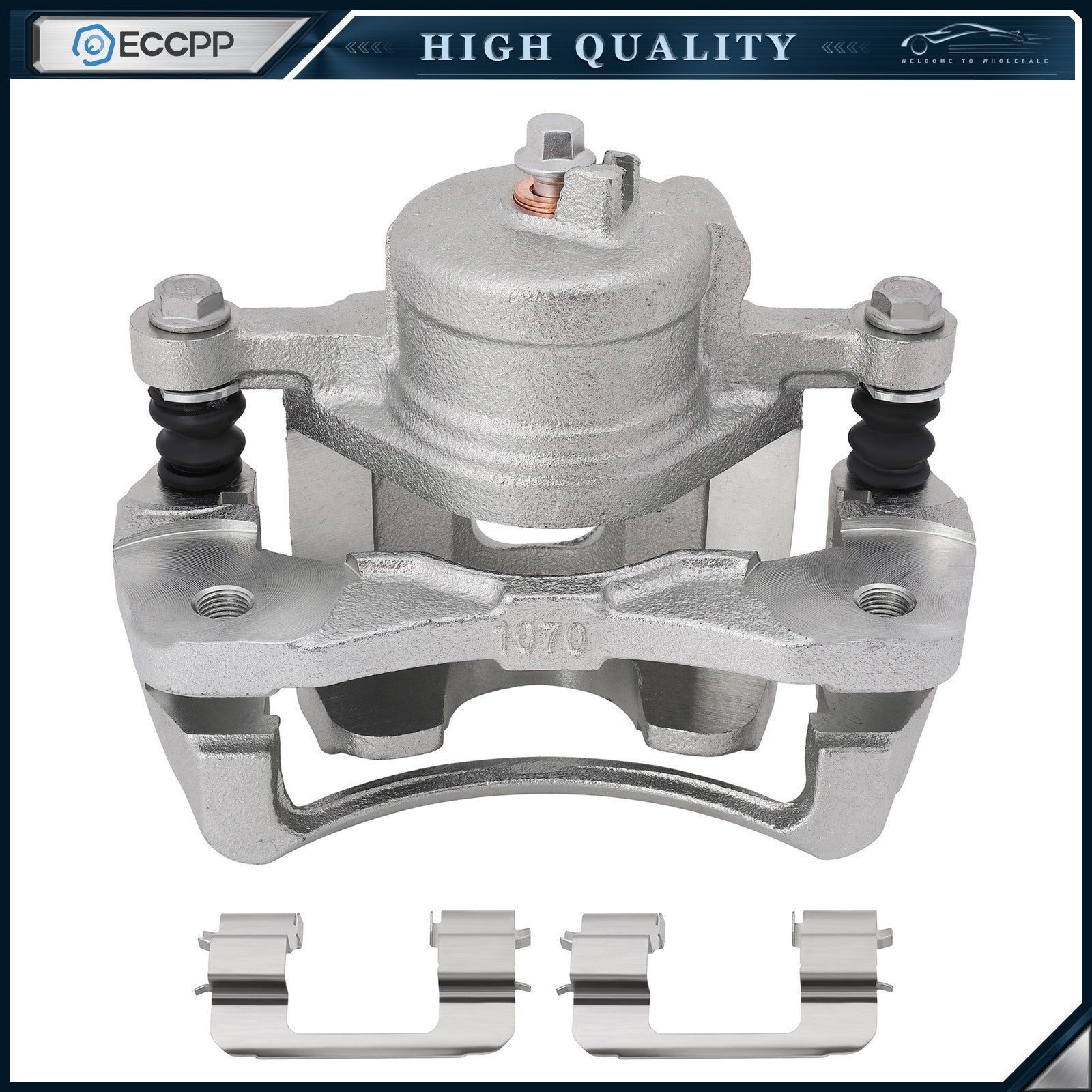 Front Right Brake Caliper 1Pc For 2004-11 Chevrolet Aveo 2004-07 Chevrolet Optra 6B93BC-57