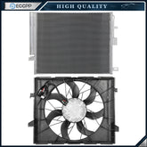 Electric AC Condenser Cooling Fan Kit For 2015 2016 2017-2020 Dodge Durango 6B93BC-57