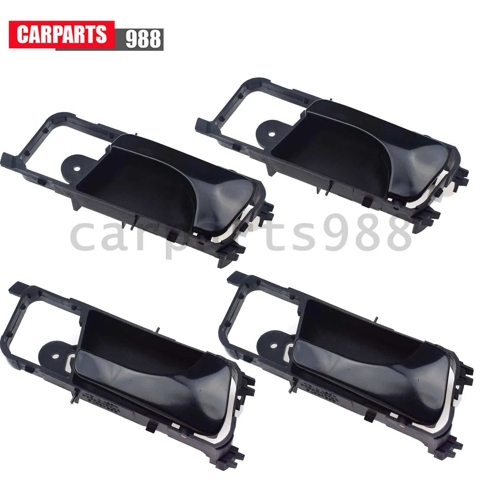 Interior Door Handle Black Front / Rear Left /Right For 2004-2008 Suzuki Forenza 6B93BC-57