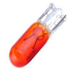 10X Yellow/Orange T5 Dashboard Halogen Mini-Wedge Bulb Light 37 73 74 For Ford 6B93BC-57