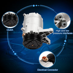 ECCPP A/C AC Compressor For 2006-2009 2010 2011 Chevrolet Impala 3.9L 97271 ECCPP