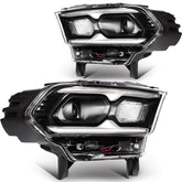 Headlights Assembly L+R For 2024-2021 Dodge Durango Black Housing w/LED DRL 6B93BC-57