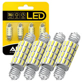 4X AUXITO 39MM-42MM 578 211-2 LED Interior Bulb Dome Map Light 6500K White EOA AUXITO