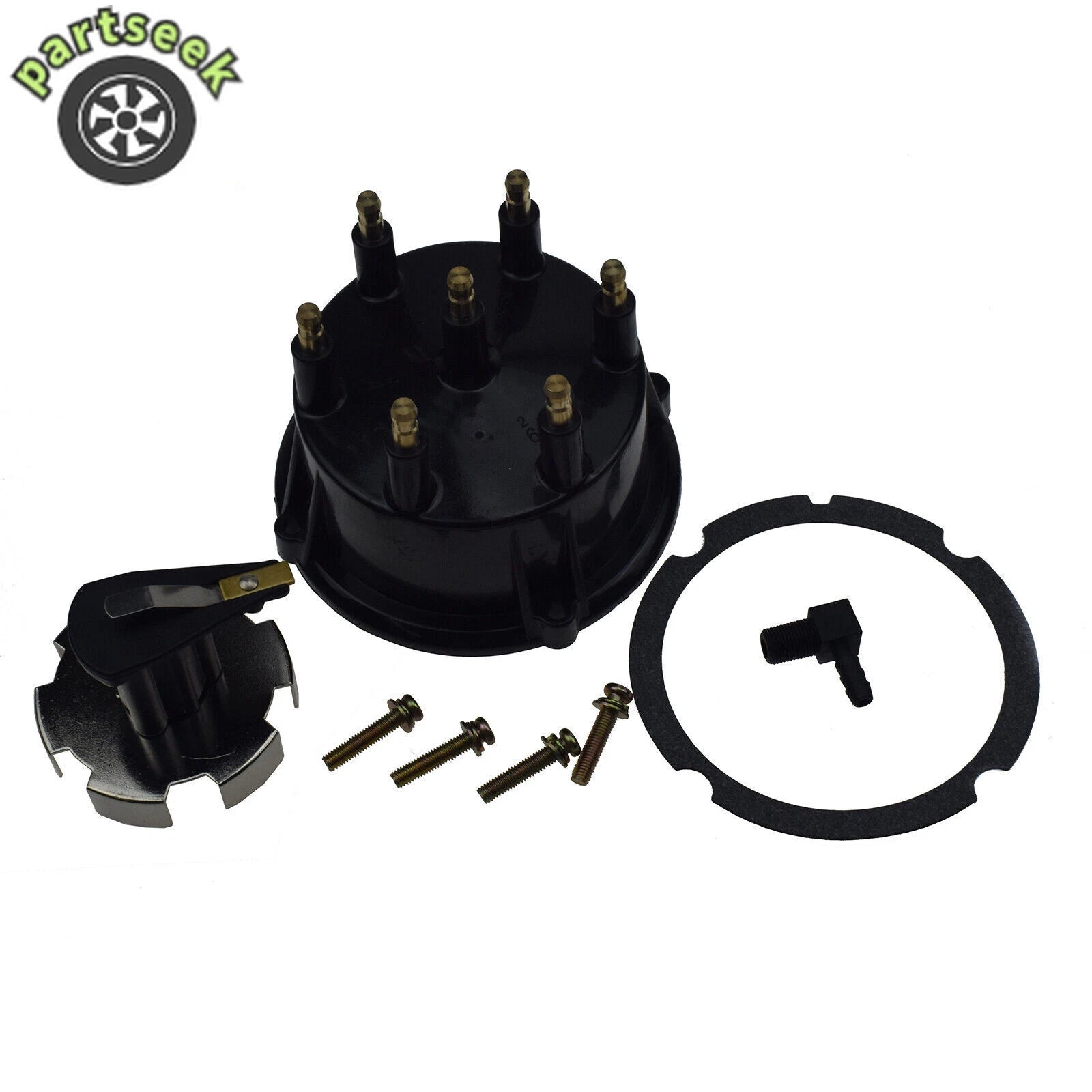 Distributor Cap & Rotor Kit for Mercruiser V6 4.3 Thunderbolt Ignition 815407Q5 6B93BC-57