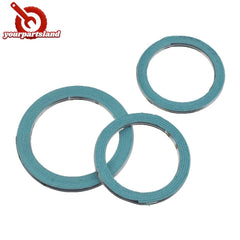 For Lexus IS300 2001 2002 03 04 2005 Exhaust Gasket 3PCS 90917-06046 90917-06076 6B93BC-57