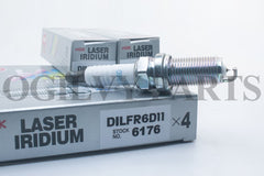 Set of 6 For NGK 6176 DILFR6D11 Laser Iridium Long Life Spark Plug For Lexus 3.5
