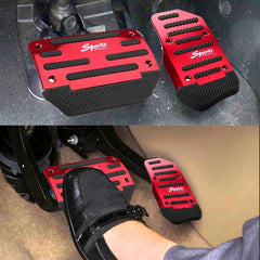 2XUniversal Non-Slip Automatic Gas Brake Foot Pedal Pad Cover Car Accessories EA 6B93BC-57