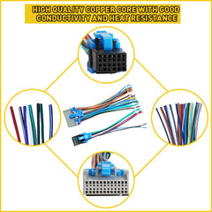 For Silverado Chevy Stereo Car 2003-2007 Radio Wiring Harness Adapter Connector 6B93BC-57