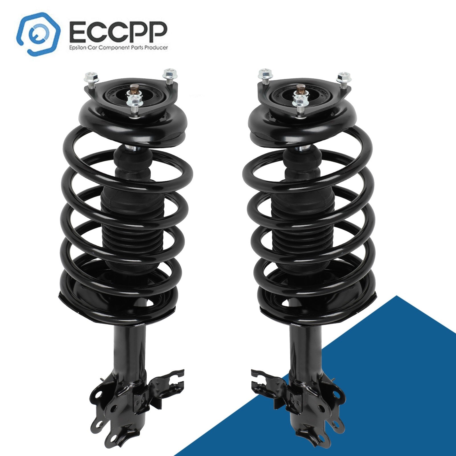 For 2002-2006 Nissan Sentra Complete Struts Shocks With Springs Front Set ×2 6B93BC-57