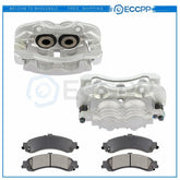 Rear Brake Calipers Brake Pads Set 6Pcs Kit For 2002-2006 Cadillac Escalade 6B93BC-57
