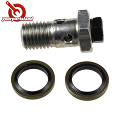 Banjo Bolt Fuel Filter Joint Tube 3911446 3905860 For Dodge Ram 5.9 Cummins 12V 6B93BC-57
