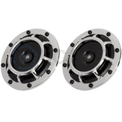 12V 125 mm White Grill-Mount Car Horns Universal For Car SUV Truck Yacht 6B93BC-57