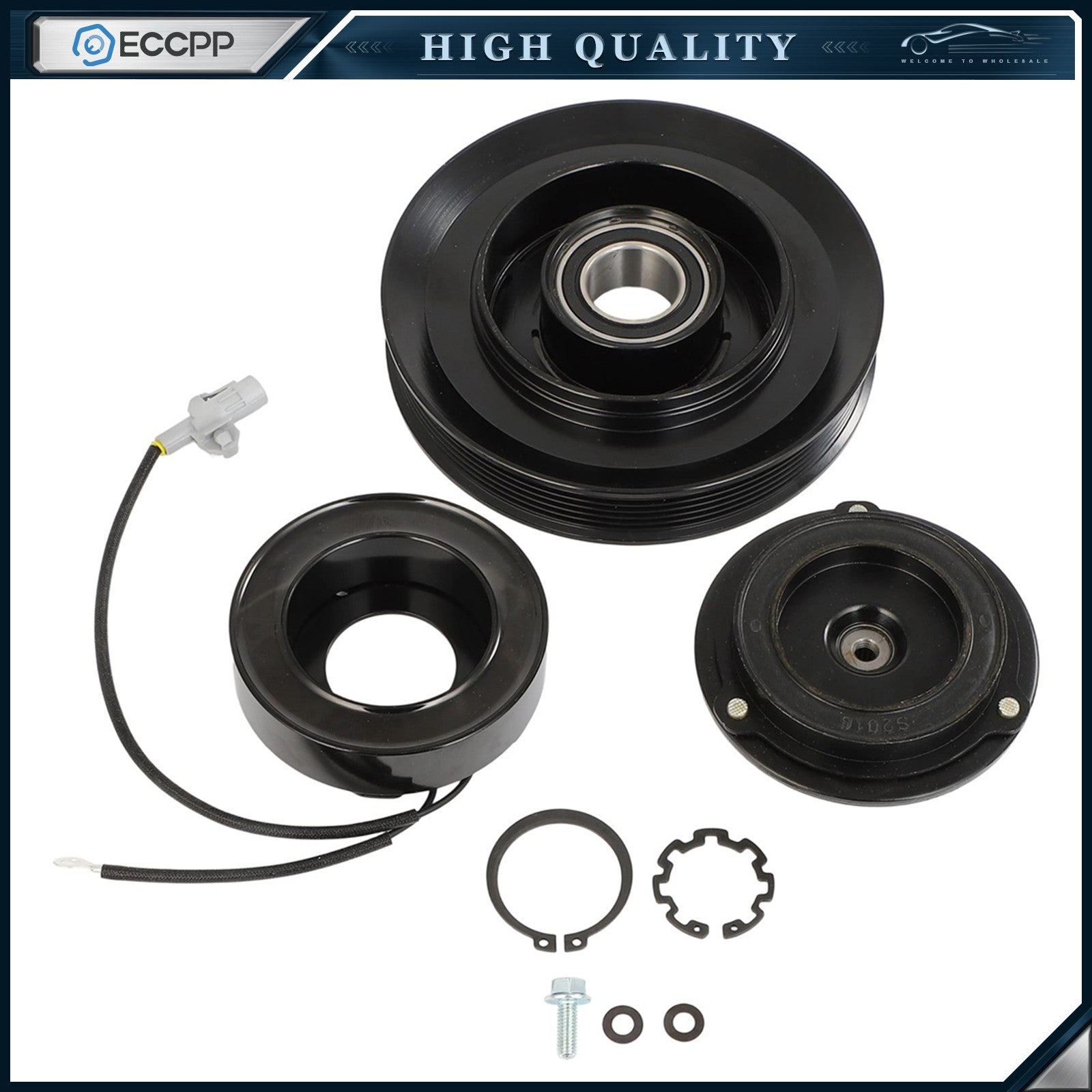 AC Compressor Clutch Kit For Acura CL 2.2L 1997 Honda Accord 2.2L 1994-1997 6B93BC-57