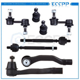 8pcs Ball Joints Sway Bars Tie Rod Ends Kit For 1997-1999 2000 2001 Honda CR-V KOEEP
